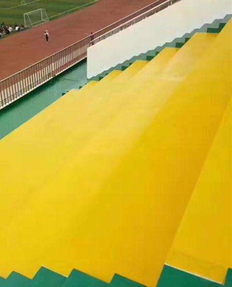 峨边球场台阶翻新修补改造